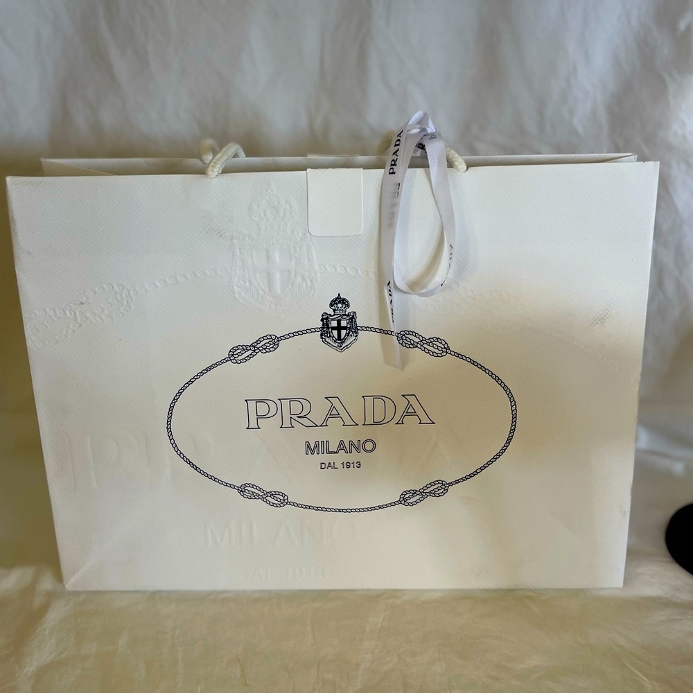 Prada gift bag